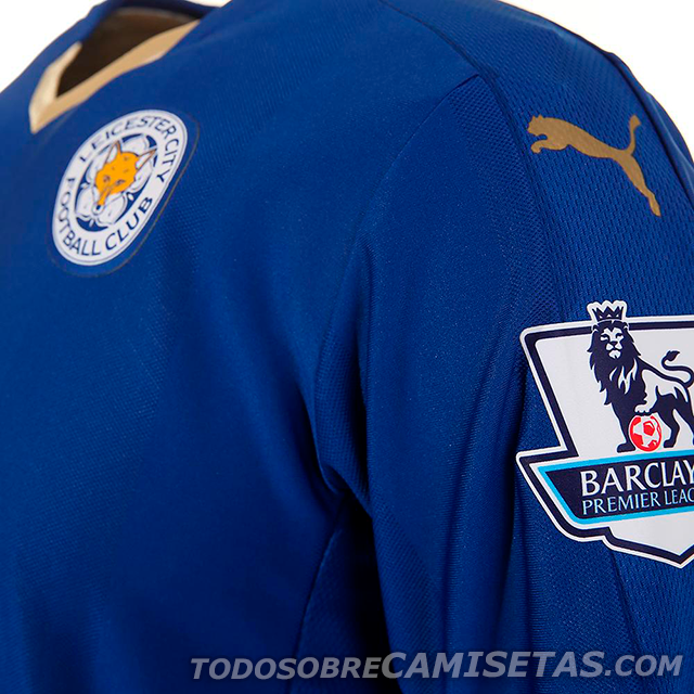 Leicester City Puma 15/16 Home Kit - Todo Sobre Camisetas